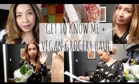Get To Know Me While Getting Ready + Vegan Grocery Haul | Thefabzilla