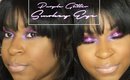 Dramatic Purple Glitter | Smokey Eye | Lovebeautista 2016