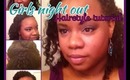 Girls Night Out Hairstyle On Natural Hair