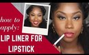 How To Apply Lip Liner | Lip liner Tutorial | step by step
