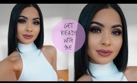 Get Ready With Me: Neutral Eyes & Lip Kit By Kylie Jenner Dolce K + VLOG