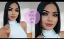 Get Ready With Me: Neutral Eyes & Lip Kit By Kylie Jenner Dolce K + VLOG