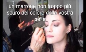 Tutorial trucco occhi cioccolato