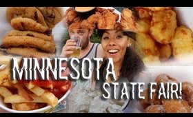 MINNESOTA STATE FAIR FUN | Awesome Fair food | AshstarVlog