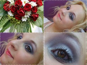 A dramatic bridal look for all the brides who wanna be special and dont wann wear a normal bride look