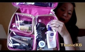 whats in my travel makeup bag??