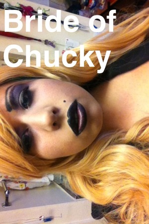 Bride of Chucky make-up!