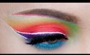 Easy Neon Makeup Using Loose Pigments