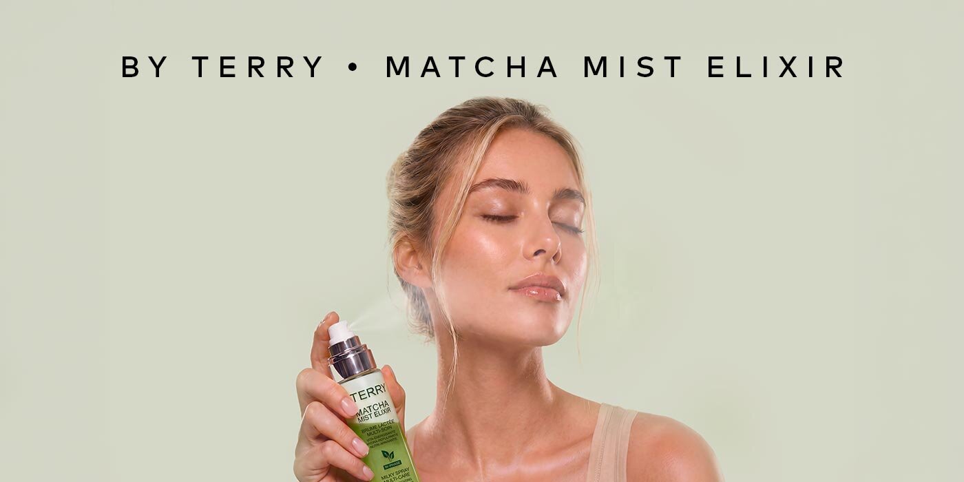Mist on up to 24 hours of hydration with a soothing blend of matcha, CICA, aloe vera, and hyaluronic acid. Shop the BY TERRY Matcha Mist Elixir on Beautylish.com