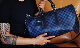 What's In My Bag | Louis Vuitton Keepall Damier Cobalt Review