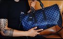 What's In My Bag | Louis Vuitton Keepall Damier Cobalt Review