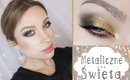 • Metaliczne Święta - makijaż w złocie miedzi  || KATOSU •