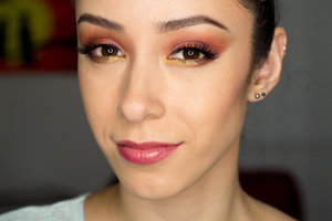 I used my new Batalash X Saucebox palette for this look!