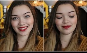 Simple Eyes & Red Lips | Tutorial