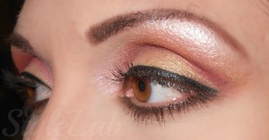 I love the look with that so sweety eyeshadow colors.
