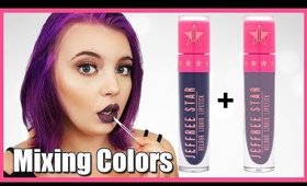 Making New Jeffree Star Colors (Mixing Liquid Lipsticks)