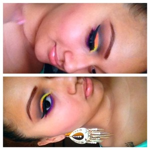 The sunset was so pretty I had to make it into a look!