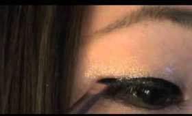 Glittery Affair eye makeup tutorial