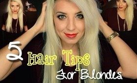♡5 TIPS: Long, HEALTHY, and Beautiful BLONDE Hair + Extra Tricks♡