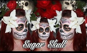 HALLOWEEN MAKEUP TUTORIALS : THE SUGAR SKULL