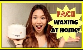 How to Wax at Home! Upper Lips, Side Burns & Unibrow!