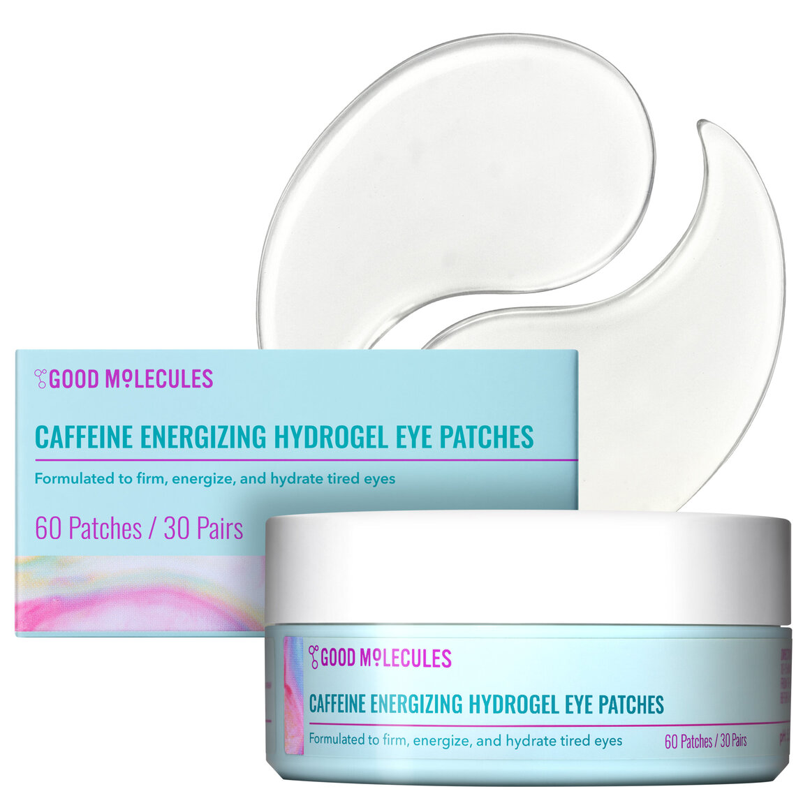 Good Molecules Caffeine Energizing Hydrogel Eye Patches - as seen on @ingridexplainsitall's video