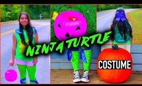 DIY halloween costume: Teenage Ninja Turtle