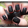 Matte/Glossy Houndstooth