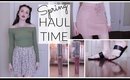 HAUL TIME || Spring Edition : Colour Pop Swatches, Pacsun, F21, & more!