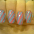 Pink & Blue Stripes