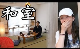 【ドッキリ】姉の部屋を勝手に和室に変えてみた！【姉帰国】