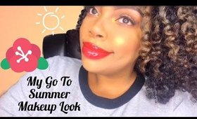 My Go To Summer Makeup Look | Collaboration with Queen T.V.