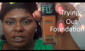 VEDA | Trying Maybelline Fit Me Poreless Matte Foundation | 04/02/15