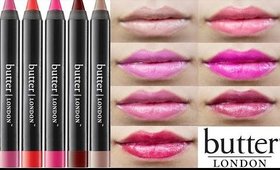 First Impression & Giveaway | Butter London Bloody Brilliant Lippy Crayon | MsLaBelleMel