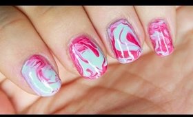 EASY MARBLE NAILS NO WATER I Futilities And More