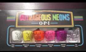 OPI Outrageous Neons Review