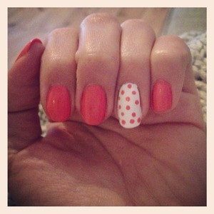 Just a quick and easy design with a dotting tool! 