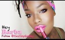 FOTD | Let's Tawk Nicki Minaj VIVA Glam Lipstick
