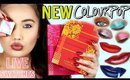 HUGE NEW Colourpop LIVE SWATCHES | Jelly Much Shadow Lip Kits Super Shock Shadow