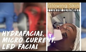 3 Treatments In 24HRS! My Medical Spa Experince w/ Micro Current, LED, & Hydra Facials