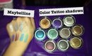 Review & Giveaway ♥ Maybelline Color Tattoo Cream Shadows