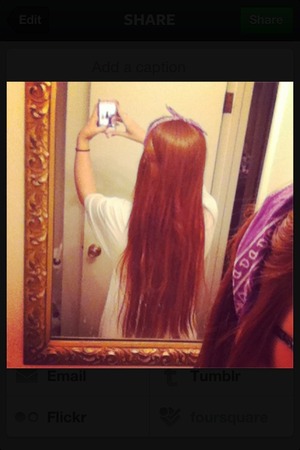 Ariel-ish hair. :) 