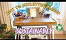 Decluttering My Makeup - How to do it sustainably! 🌳♻️