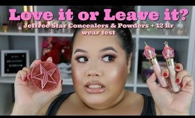 Love It or Leave it | Jeffree Star Concealers, Correctors, & Powders + 12 hr wear test