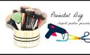 DIY : Suport pentru pensule din produse reciclate / Hai sa reciclam si proiecte sa creăm!