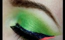 Neon Twisted Lime Makeup Tutorial