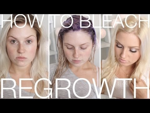DIY Blonde Roots ♡ How To Touch Up Regrowth At Home! Dye Blonde Hair |  shaaanxo Video | Beautylish