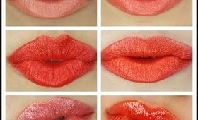 Orange Obsession : Best Orange Lip Colors for Summer