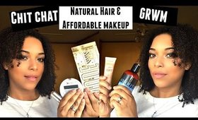 Chit Chat GRWM- Postpartum Hair Shedding & *NEW* Channel Updates  | NaturallyCurlyQ