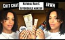 Chit Chat GRWM- Postpartum Hair Shedding & *NEW* Channel Updates  | NaturallyCurlyQ